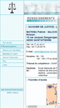 Mobile Screenshot of pasquet-mathieu-salichon.huissierjustice.com
